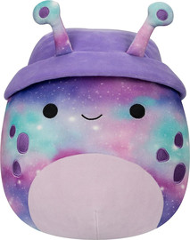 Squishmallow בובת כרית פרווה רכה 30 ס"מ דקסון החייזר הסגול