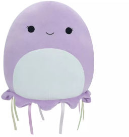 Squishmallow סקווישמלו בובה כרית אנני המדוזה הסגולה 30 ס"מ Squishmallows