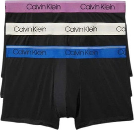 Calvin Klein מארז 3 תחתוני בוקסר Calvin Klein לגברים דגם Micro Stretch Low Rise