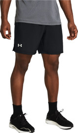 UNDER ARMOUR מכנס ריצה גברים שחור אנדר ארמור באורך 7 אינץ' מנדף זיעה Under Armour Launch Unlined 7