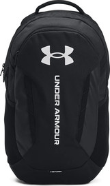 UNDER ARMOUR תיק גב ספורטיבי עם תא למחשב נייד מבית Under Armour דגם Hustle 6.0 Backpack 29L צבע לבן