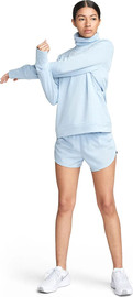 NIKE שורט ריצה Nike לנשים דגם Dri-FIT Mid-Rise Brief-Lined