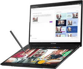 ASUS מחשב נייד כולל שני מסכי מגע 14" ASUS אסוס Zenbook Duo UX8406CA-PZ009W Ultra 9 2TB/32GB