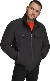 Calvin Klein מעיל Calvin Klein לגברים דגם Flextech Stretch