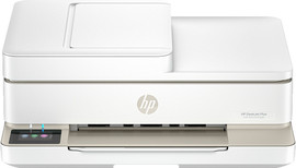 HP מדפסת הזרקת דיו אלחוטית משולבת HP אייץ' פי DeskJet Plus Ink Advantage 6575
