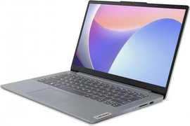 Lenovo מחשב נייד Lenovo IdeaPad Slim 3 מסך 14 אינץ' מעבד Intel N200 זיכרון 4GB דיסק 128GB - מערכת הפעלה Windows 11 - צבע אפור