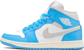 NIKE נעלי סניקרס Jordan לנשים דגם Air 1 Mid
