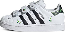 Adidas נעלי סניקרס Adidas לילדים דגם Superstar II x Minecraft