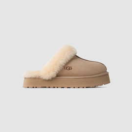 UGG כפכפי פלטפורמה UGG Disquette נשים - האג - Beige