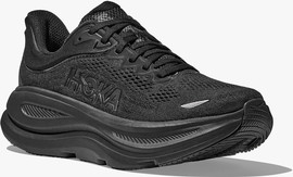 Hoka נעלי ריצה הוקה בונדי 9 אקסטרה רחבות לגברים Hoka BONDI 9 X-WIDE (4E) 1162015/BBLC BLACK