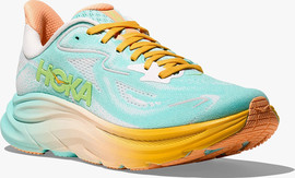 Hoka HOKA CLIFTON 10 - נעלי ספורט נשים הוקה קליפטון 10 בצבע כחול מנצנץ/לבן