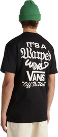 Vans טי שירט Vans לגברים דגם Warped World