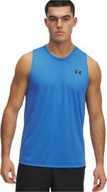 UNDER ARMOUR גופיית ספורט אימון גברים אנדר ארמור Under Armour UA Tech צבע כחול