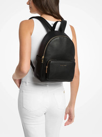 MICHAEL KORS תיק גב מייקל קורס Tanner Medium Signature Logo נשים - מייקל קורס - Black