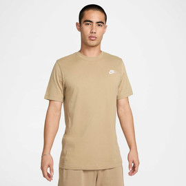 NIKE חולצת טישירט קצרה נייק Sportswear Club גברים - נייק - Brown
