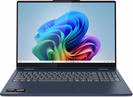Lenovo מחשב נייד כולל מסך מגע 16" Lenovo לנובו IdeaPad 5 2‑in‑1 83KU0013US Ryzen AI 7 1TB/16GB