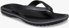 Crocs Crocs Crocband Flip - נעלי אצבע קרוקס בצבע שחור/אפור - קרוקס - Black