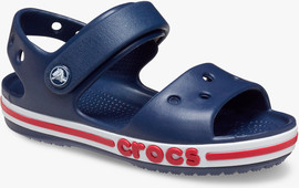 Crocs Crocs Bayaband Sandal T-   סנדלי קרוקס לילדים באיה באנד בצבע נייבי/פפר מידות קטנות