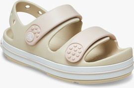 Crocs Crocs Crocband Cruiser Sandal K -  סנדלי קרוקבנד לילדים בצבע אבן חול