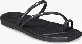 Crocs Crocs Miami Studded Toe Loop Sandal - כפכפי קרוקס מיאמי לנשים בצבע שחור