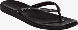 Crocs Crocs Miami Studded Flip - כפכפי אצבע קרוקס מיאמי בצבע שחור