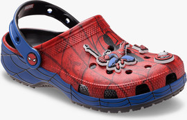 Crocs Crocs Spider-Man Classic Clog - כפכפי קרוקס קלוג ספיידרמן בצבע אדום/כחול