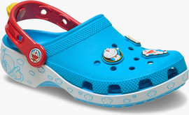 Crocs Crocs Doraemon Classic Clog - כפכפי קלוג קרוקס לילדים דורימון בצבע תכלת/לבן