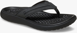 Crocs Crocs Yukon Vista II LR Flip - כפכפי אצבע קרוקס יוקון ויסטה לגברים בצבע שחור/שחור