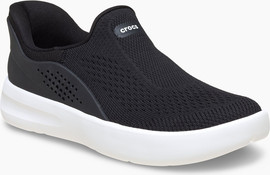 Crocs Crocs Locale Ease No Hands Slip On - נעלי סליפ און קרוקס לגברים בצבע שחור