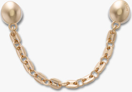Crocs Crocs Gold Anchor Chain - שרשרת ג'יביטים לקרוקס