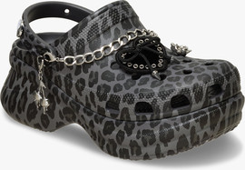 Crocs Crocs Bae Leopard Clog - כפכפי פלטפורמה קרוקס לנשים