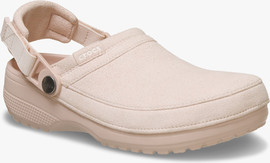 Crocs Crocs Classic Crafted Vegan Suede Clog - כפכפי קרוקס קלוג קראפטד בצבע קוורץ