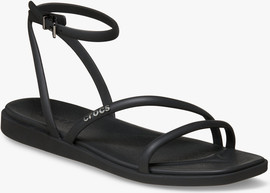 Crocs Crocs Miami Ankle Strap Sanda l - סנדלי קרוקס מיאמי עם רצועת קרסול לנשים בצבע שח