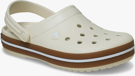 Crocs Crocs Crocband Gum Clog T - סנדלי קרוקבנד גאם לקטנטנים בצבע לבן פסגה
