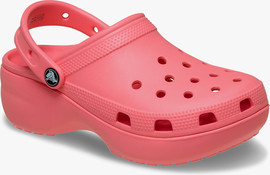 Crocs Crocs Classic Platform Clog - כפכפי פלטפורמה נשים קרוקס בצבע גויאבה