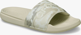 Crocs Crocs All Day Camouflage Slide M - כפכפי סלייד קרוקס לגברים בהדפס הסוואה בצבע קרם