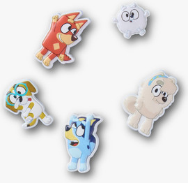 Crocs Crocs Jibbitz Bluey Multi – מארז 5 ג'יביטים קרוקס