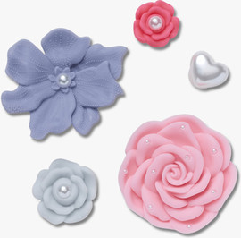 Crocs Crocs Boho Flowers - מארז 5 ג'יביטים קרוקס