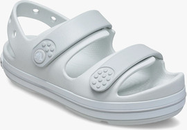 Crocs Crocs Crocband Cruiser Sandal K - סנדלי קרוקבנד לילדים בצבע אור ירח/אפור אטמוספי