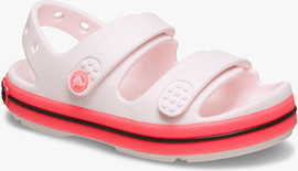 Crocs Crocs Crocband Cruiser Neon Band Sandal T - סנדלי קרוקס קרוקבנד לילדים מידות קטנות בצבע ורוד קרחוני/ורוד