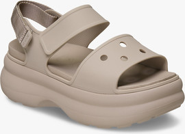 Crocs Crocs Soho Y Strap Sandal - סנדלי פלטפורמה סוהו קרוקס לנשים בצבע דולסה
