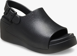 Crocs Crocs Dylan Platform Slide - סנדלי פלטפורמה קרוקס דילן בצבע שחור לנשים