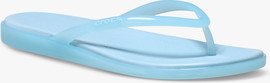 Crocs Crocs Miami Round Toe Jelly - כפכפי אצבע מיאמי קרוקס לנשים בצבע כחול שמיים ג'לי