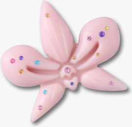 Crocs Crocs Jibbitz Mega Pink Gem Orchid - ג'יביט קרוקס