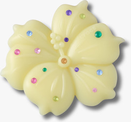Crocs Crocs Jibbitz Mega Yellow Gem Hibiscus - ג'יביט קרוקס