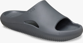 Crocs Crocs Mellow Slide - כפכפי קרוקס סלייד מילו בצבע אפור קרבון
