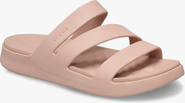 Crocs Crocs Getaway Strappy - כפכפי קרוקס לנשים בצבע בלאש ורוד