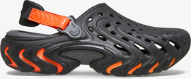 Crocs Crocs Echo II - כפכפי קרוקס אקו בצבע שחור/כתום עז