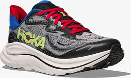 Hoka HOKA CLIFTON 10 BIG KIDS - נעלי ספורט ילדים הוקה קליפטון 10 בצבע אפור פוגי/שחור