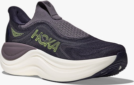 Hoka HOKA Skyward Laceless - נעלי התאוששות הוקה סקייווארד לייסלס לגברים בצבע דיו/נאון יוזו